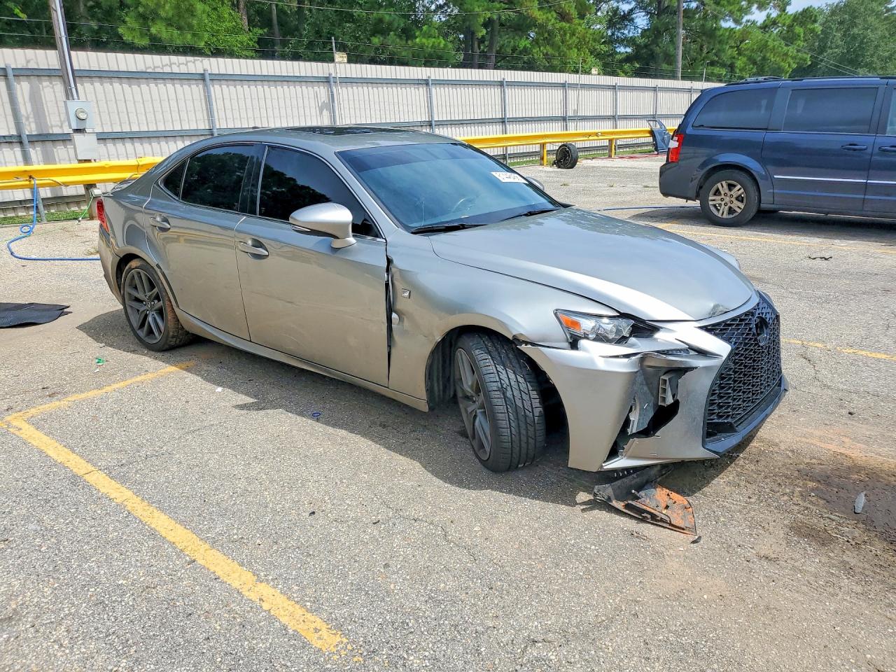 2016 Lexus Is 200t Silver vin: JTHBA1D21G5013990