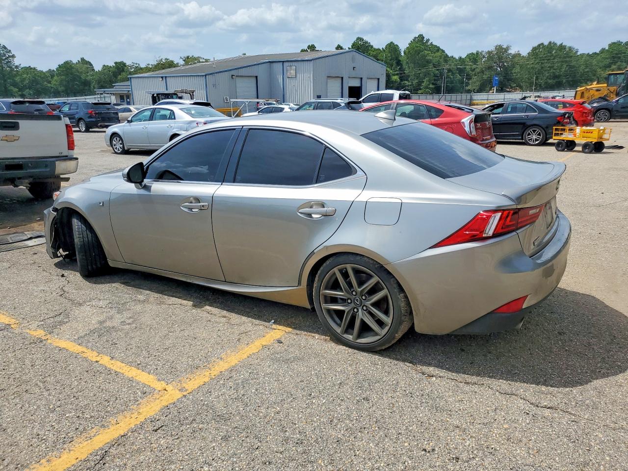2016 Lexus Is 200t Silver vin: JTHBA1D21G5013990