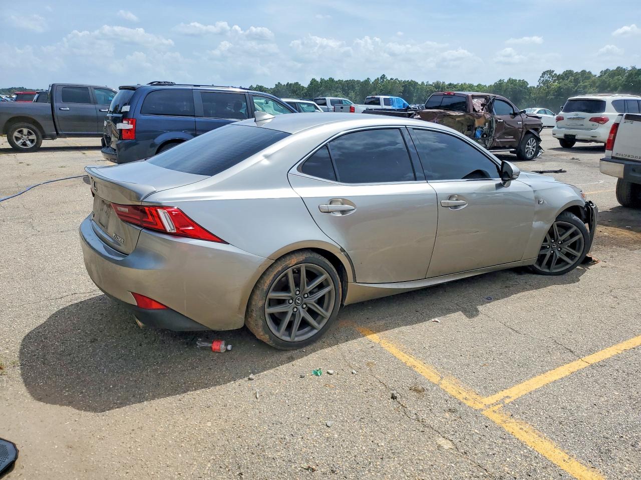 2016 Lexus Is 200t Silver vin: JTHBA1D21G5013990