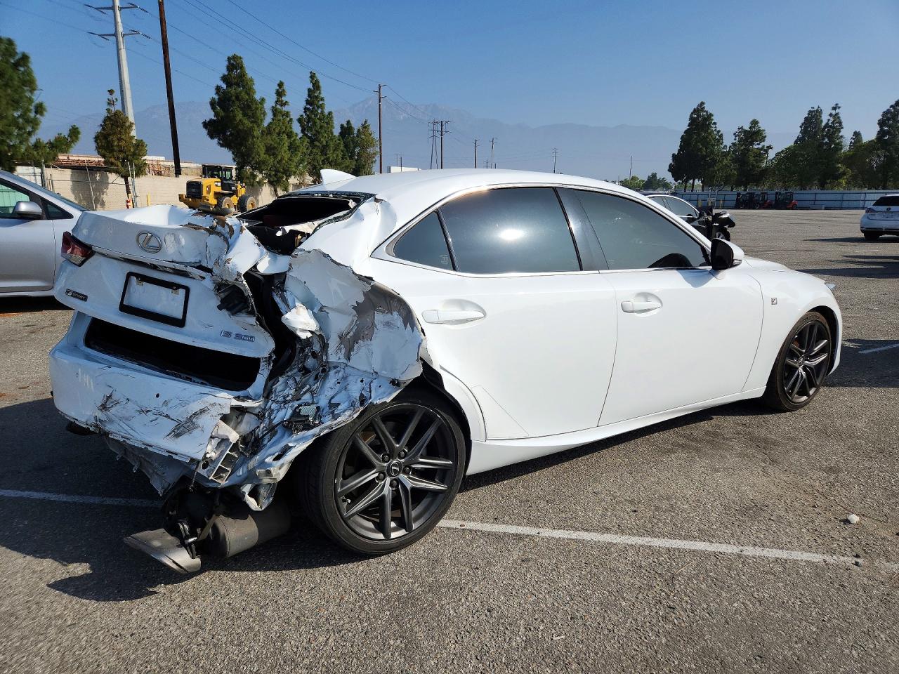 2019 Lexus Is 300 White vin: JTHBA1D21K5092473