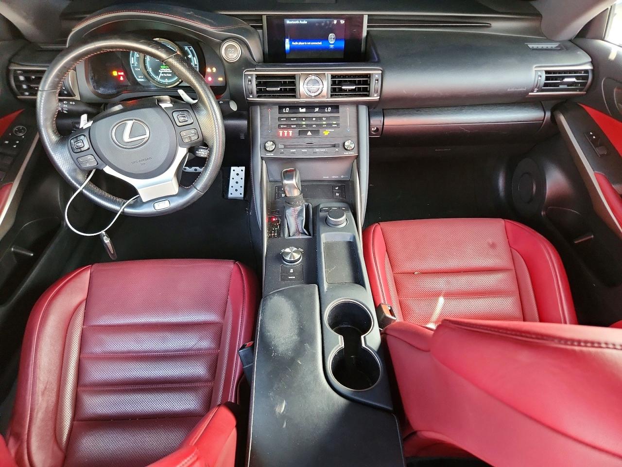 2019 Lexus Is 300 White vin: JTHBA1D21K5092473