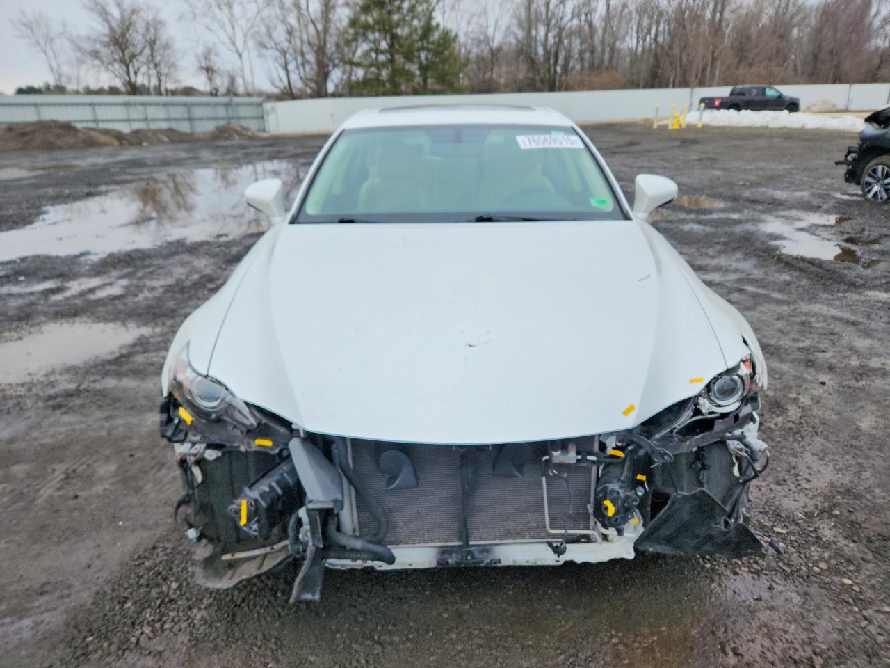 2016 Lexus Is 200t Белый vin: JTHBA1D22G5029051