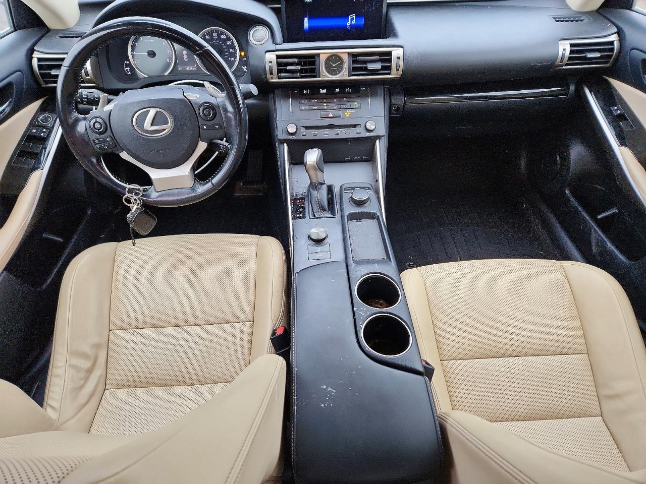 2016 Lexus Is 200t Белый vin: JTHBA1D22G5029051