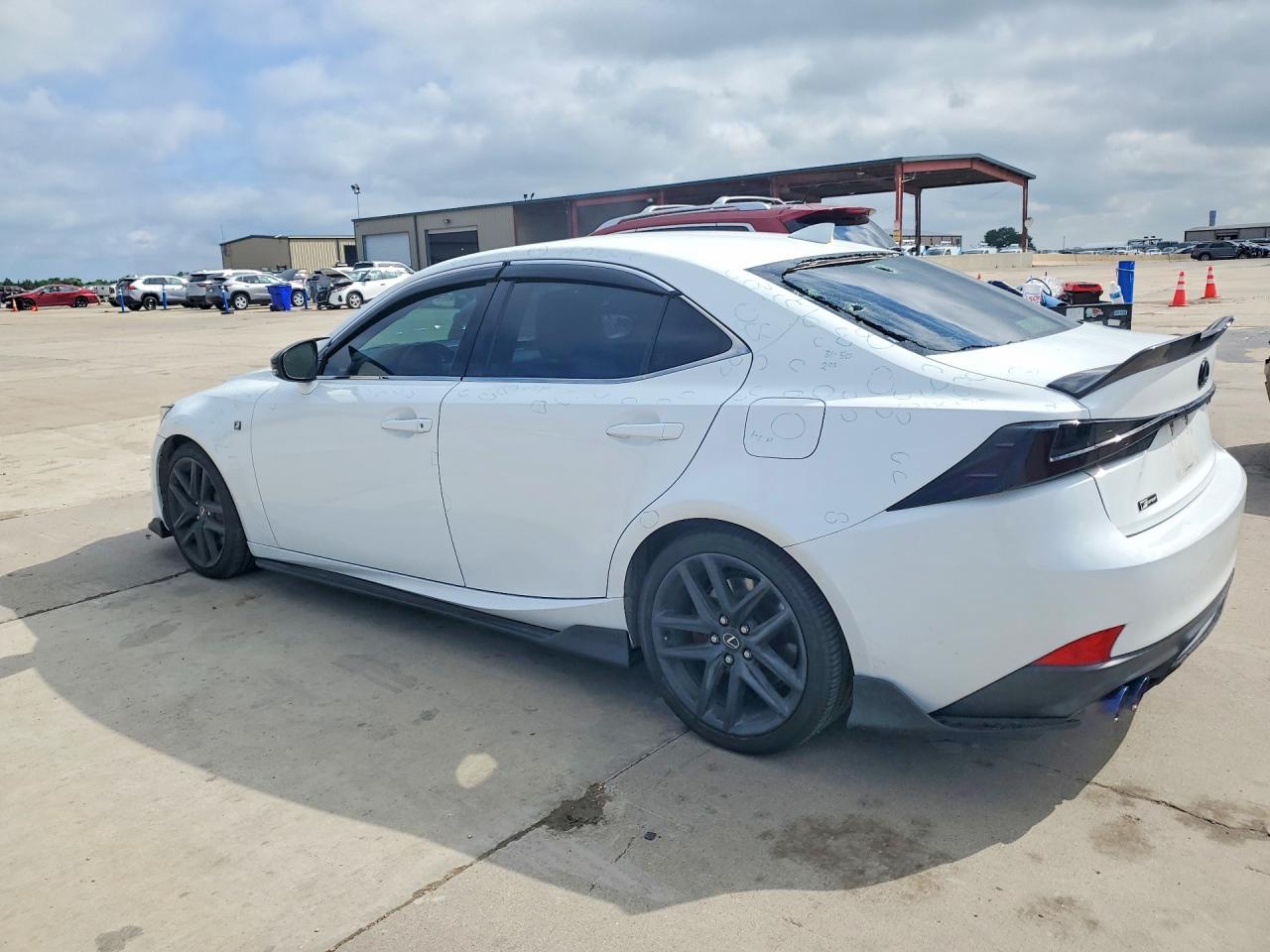 2017 Lexus Is 200t White vin: JTHBA1D22H5061726