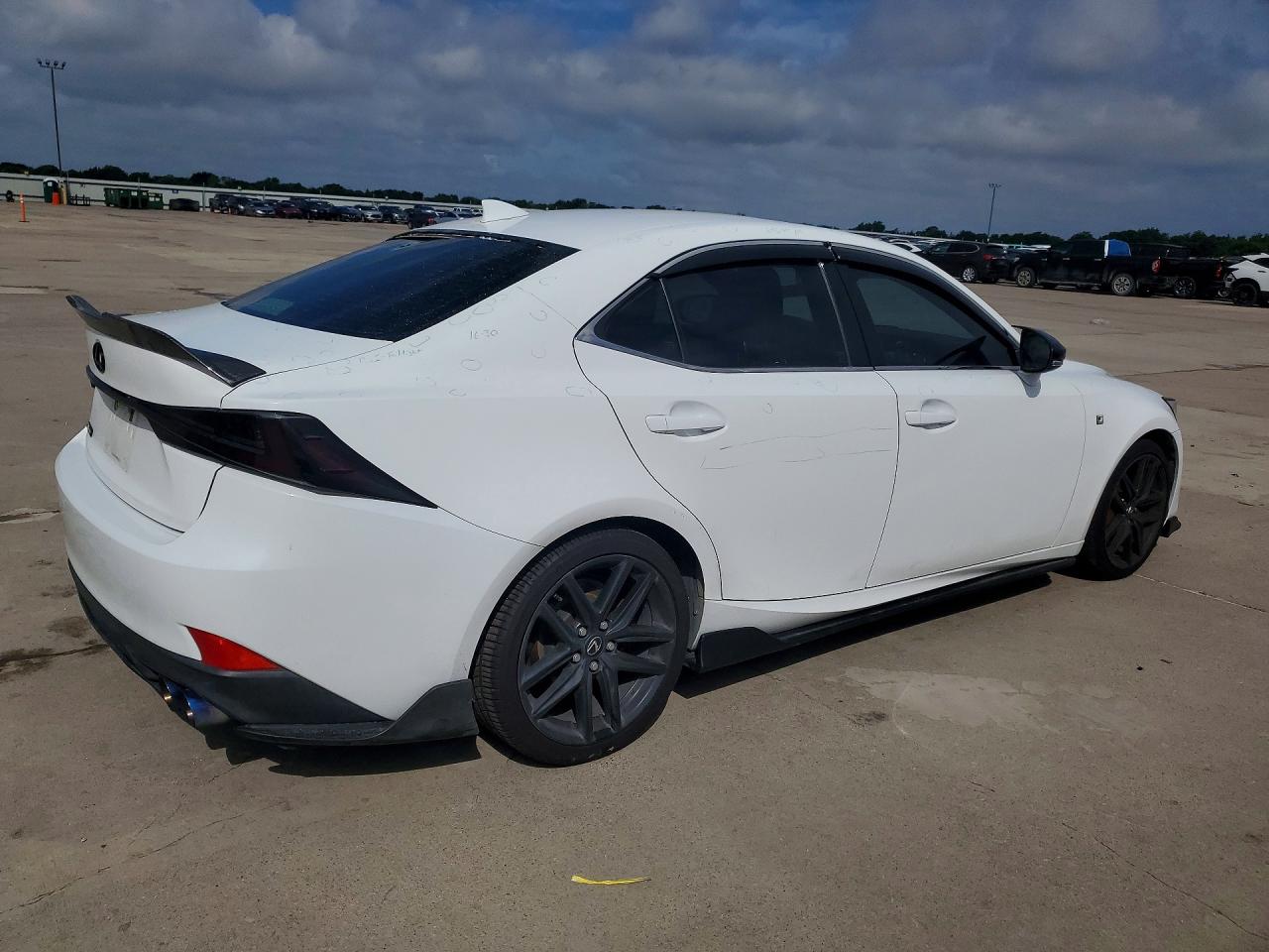 2017 Lexus Is 200t White vin: JTHBA1D22H5061726