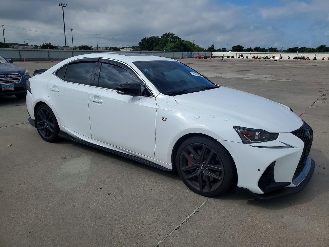 2017 Lexus Is 200t White vin: JTHBA1D22H5061726