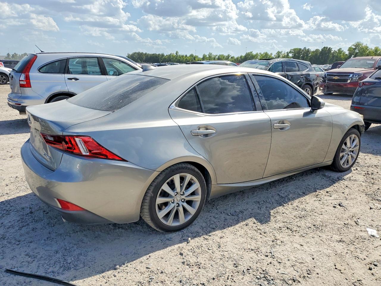 2016 Lexus Is 200t Silver vin: JTHBA1D23G5009066