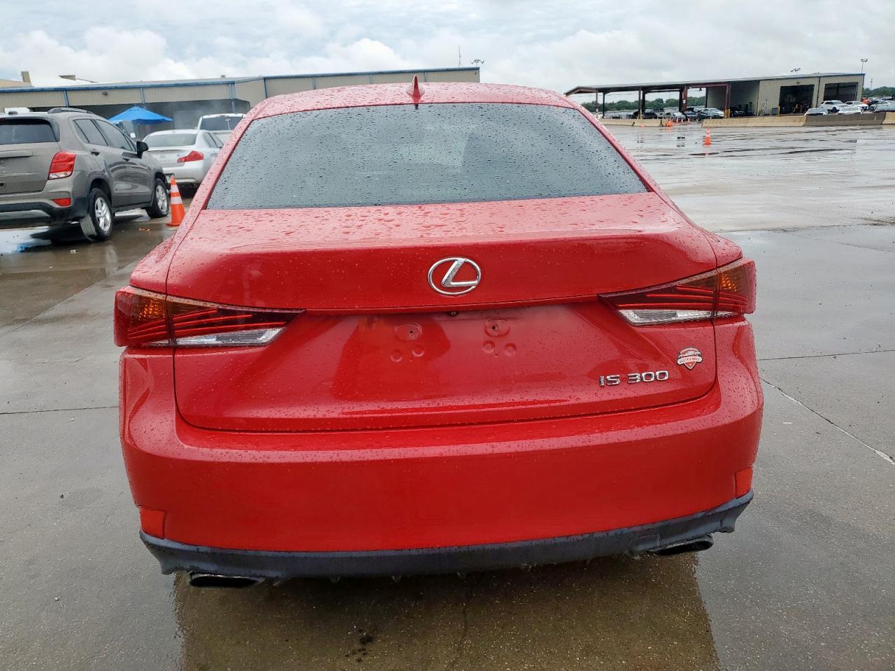 2018 Lexus Is 300 Красный vin: JTHBA1D23J5064334