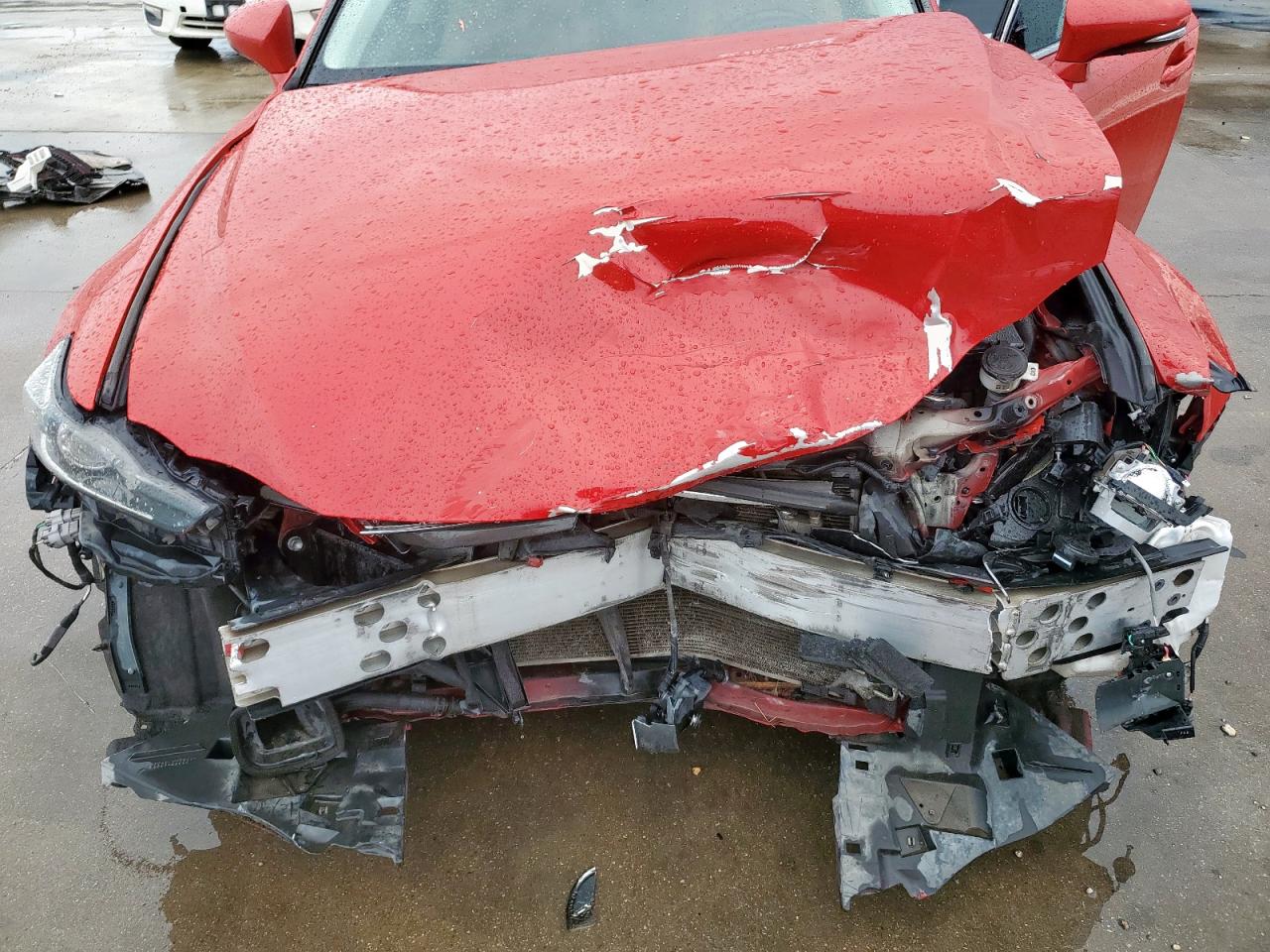 2018 Lexus Is 300 Красный vin: JTHBA1D23J5064334