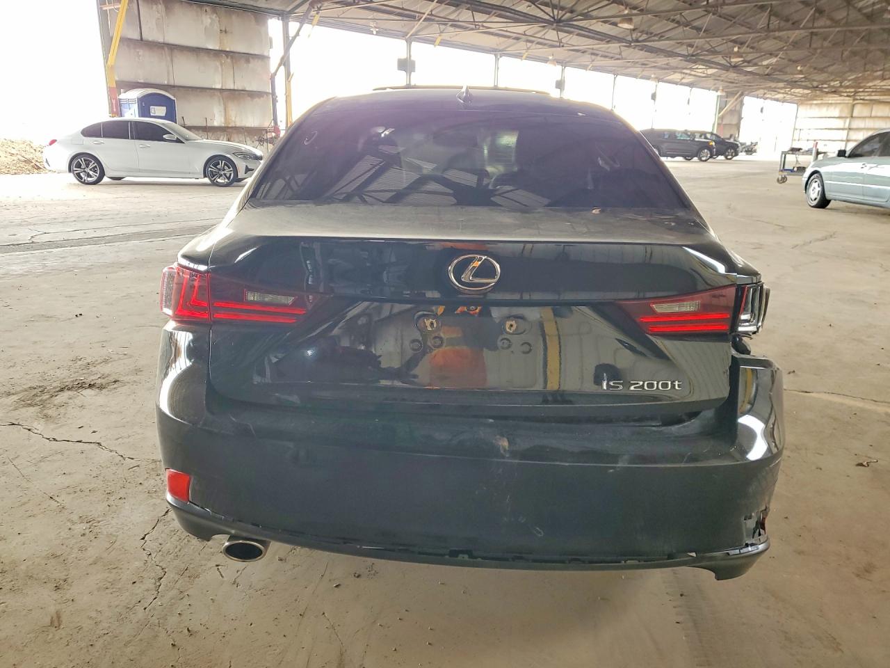 2016 Lexus Is 200t Черный vin: JTHBA1D24G5009934