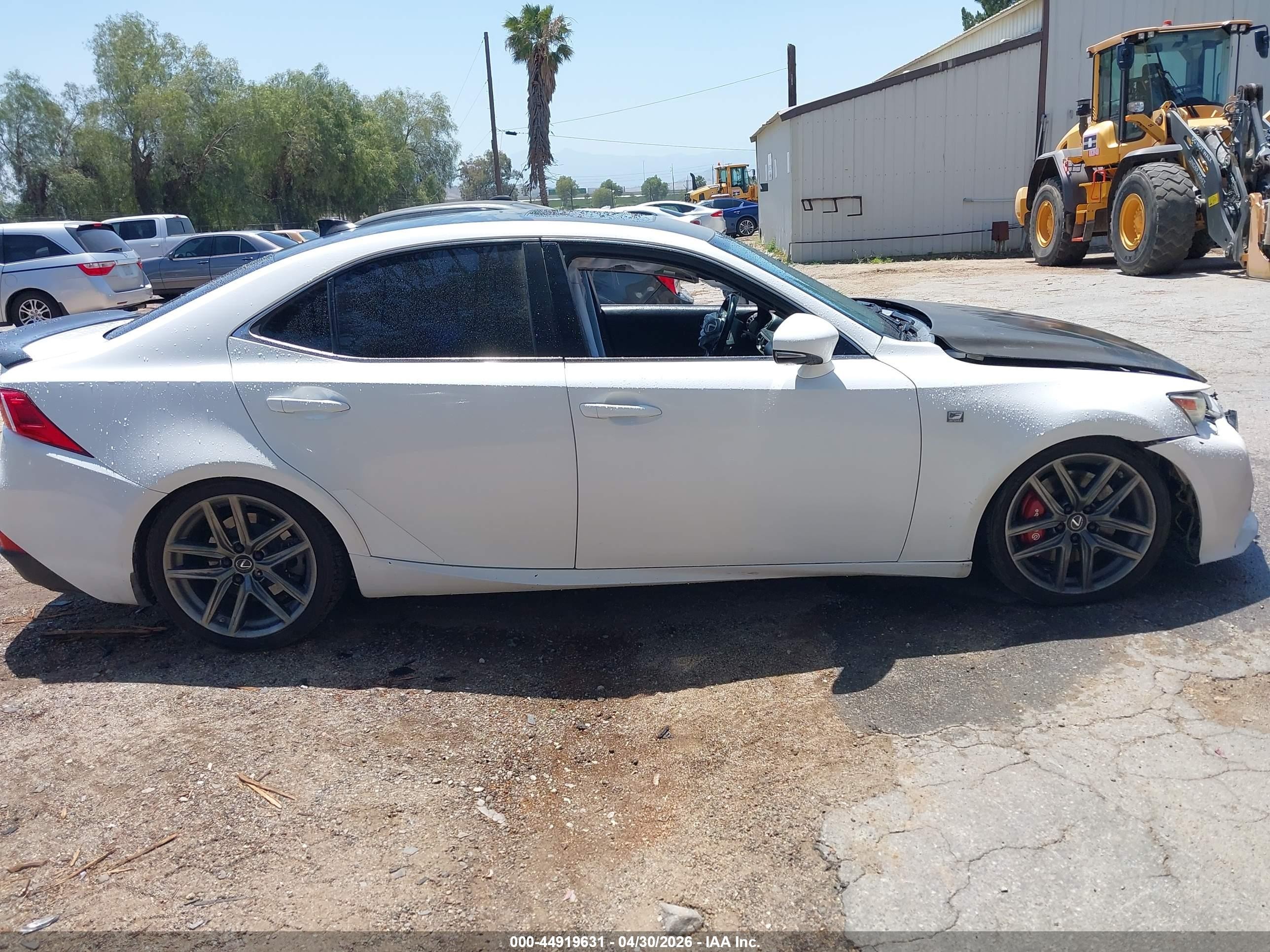 2016 Lexus Is 200t White vin: JTHBA1D24G5020111