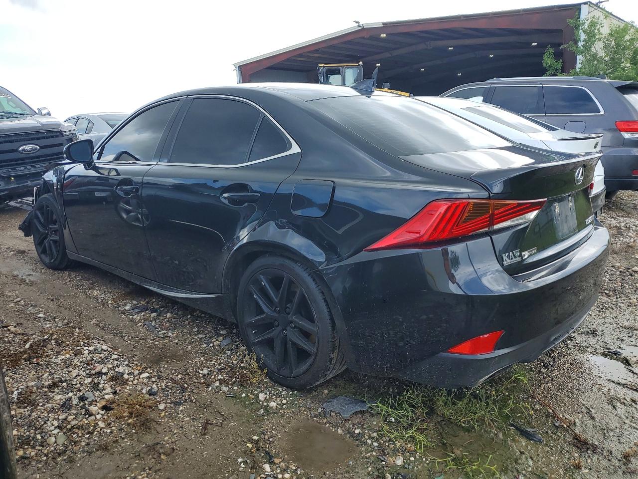 2017 Lexus Is 200t Черный vin: JTHBA1D24H5041431