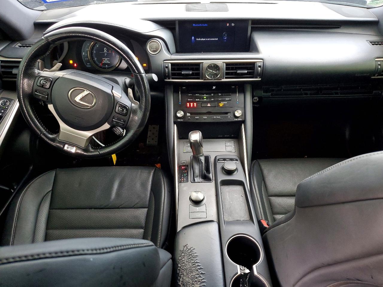2017 Lexus Is 200t Черный vin: JTHBA1D24H5041431