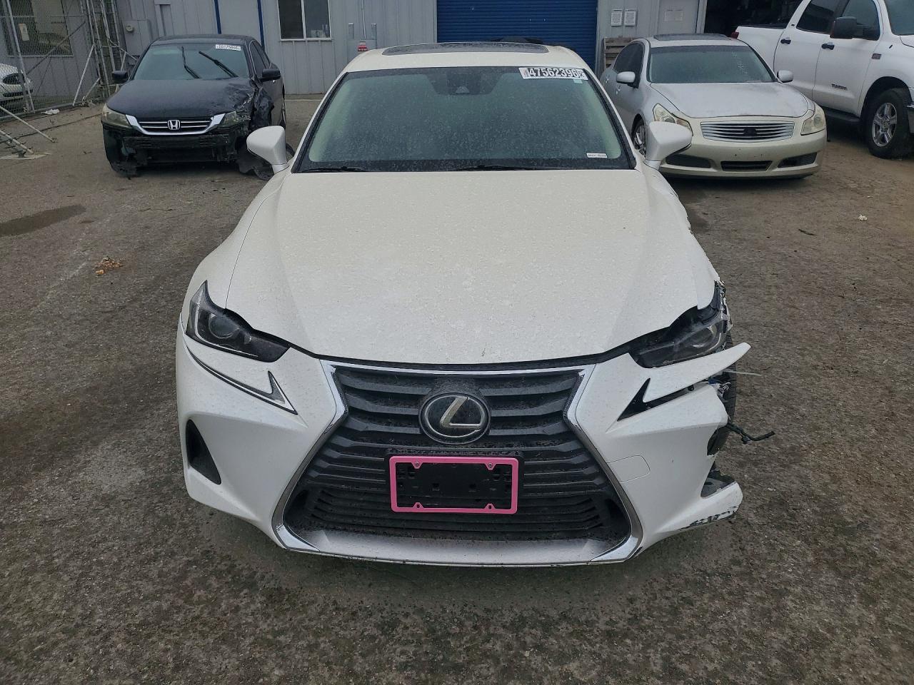 2018 Lexus Is 300 Base White vin: JTHBA1D24J5083913