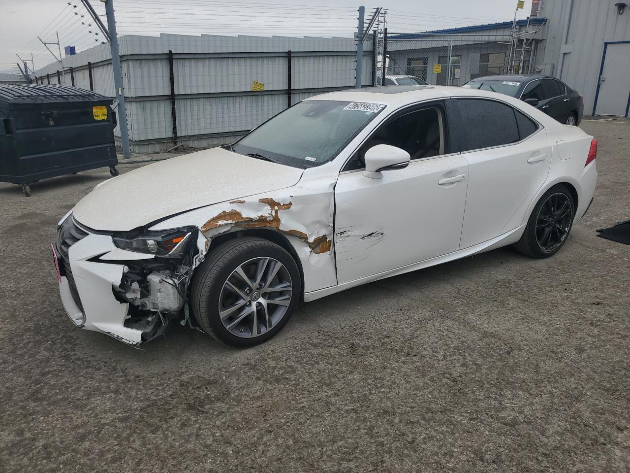 2018 Lexus Is 300 Base White vin: JTHBA1D24J5083913 Damage: Left Head Lamp, Broken, Replacement Required