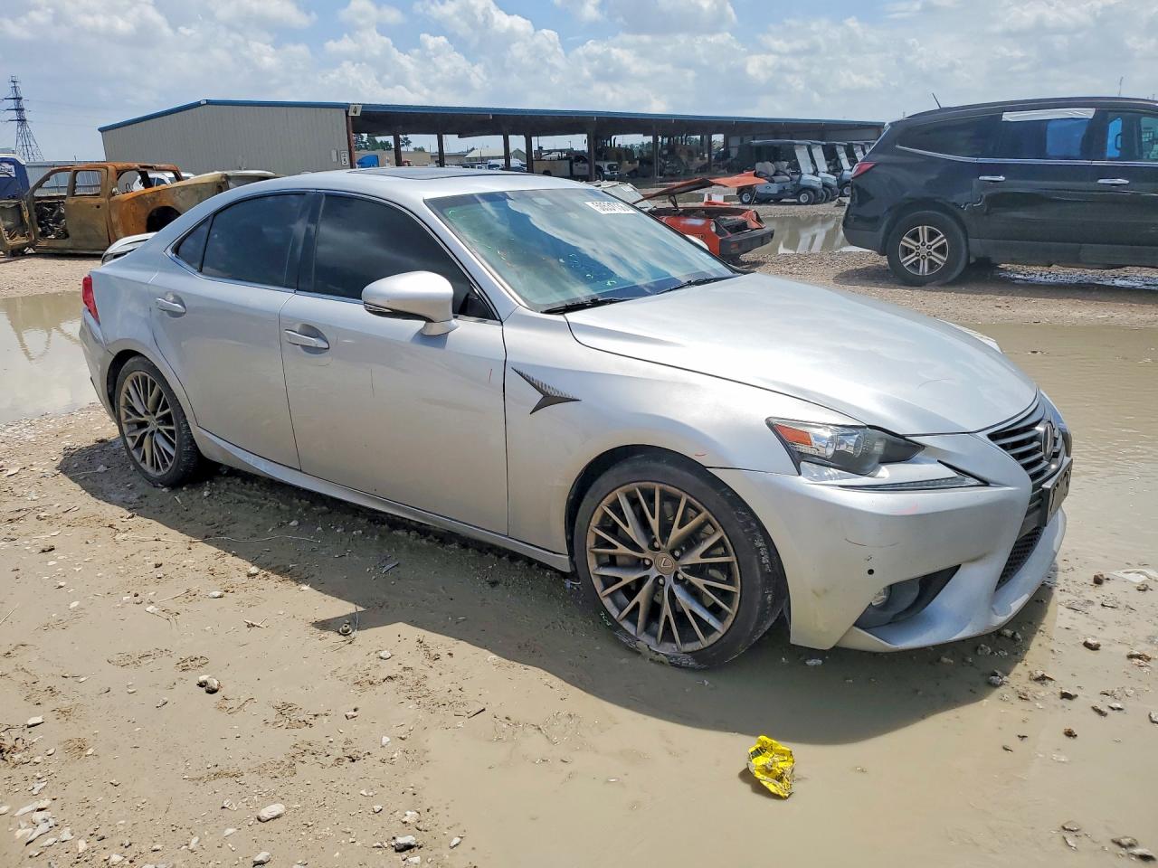 2016 Lexus Is 200t Silver vin: JTHBA1D25G5018920