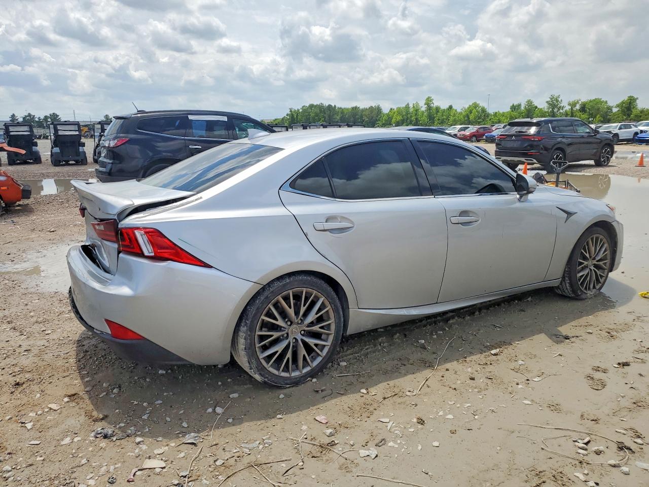2016 Lexus Is 200t Silver vin: JTHBA1D25G5018920