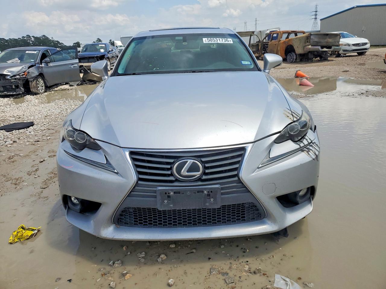 2016 Lexus Is 200t Silver vin: JTHBA1D25G5018920