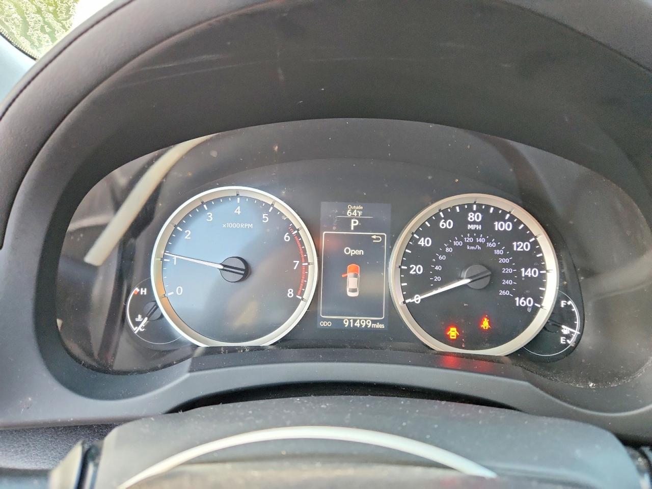 2016 Lexus Is 200t Черный vin: JTHBA1D26G5002158
