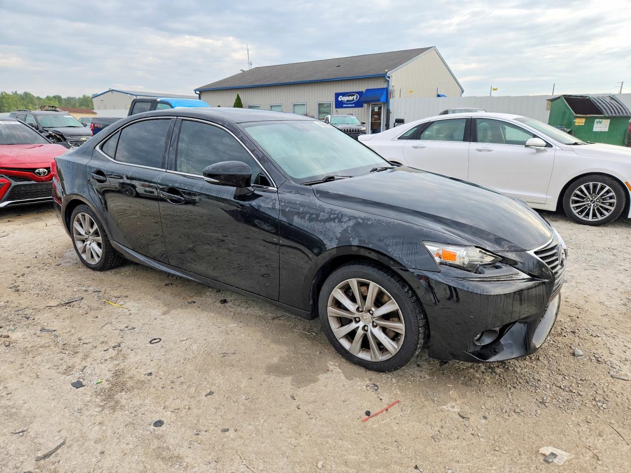 2016 Lexus Is 200t Черный vin: JTHBA1D26G5002158