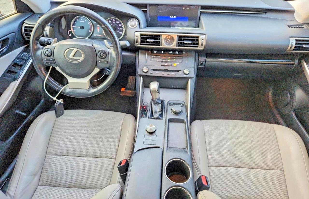 2016 Lexus Is 200t Черный vin: JTHBA1D26G5002158