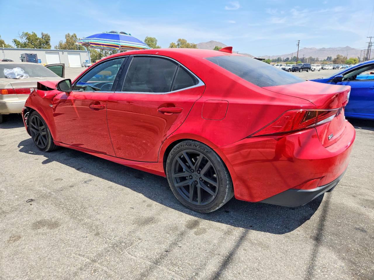 2017 Lexus Is Red vin: JTHBA1D26H5044976