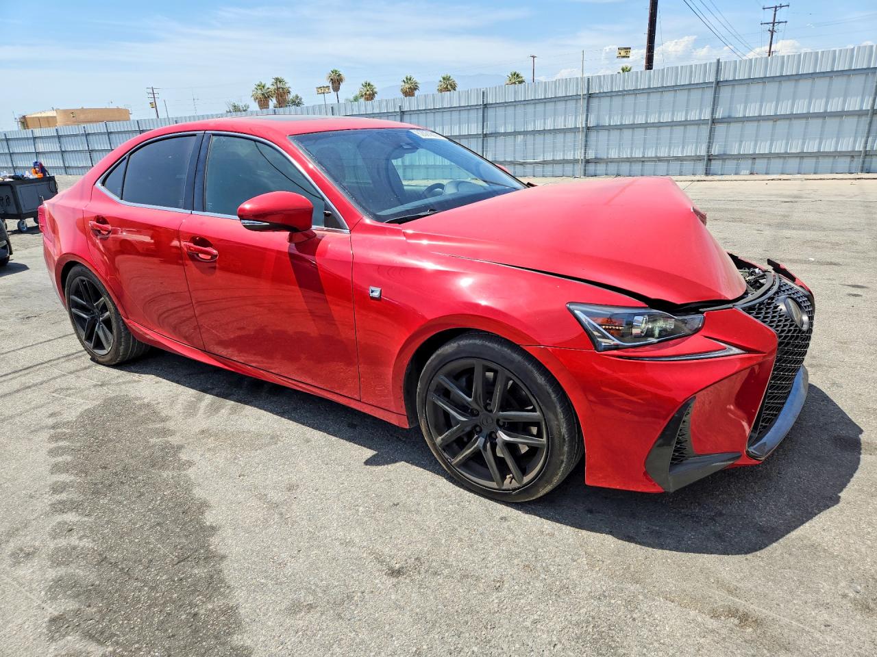 2017 Lexus Is Red vin: JTHBA1D26H5044976