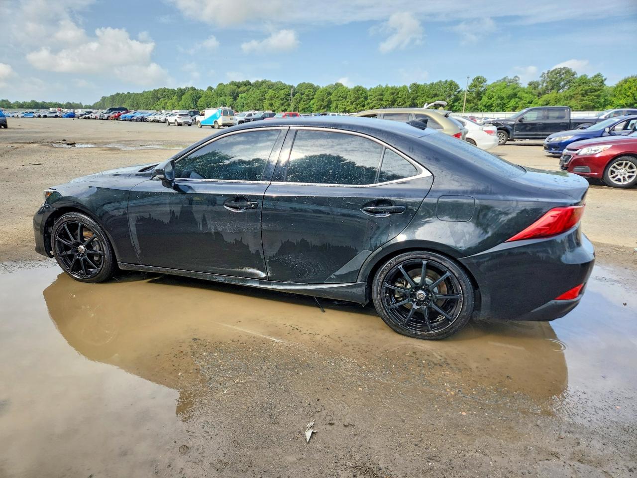 2017 Lexus Is 200t Черный vin: JTHBA1D26H5048395