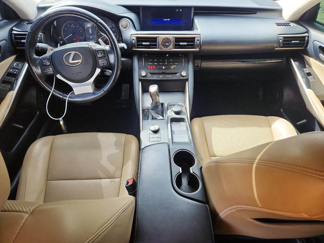 2017 Lexus Is 200t Черный vin: JTHBA1D26H5048395
