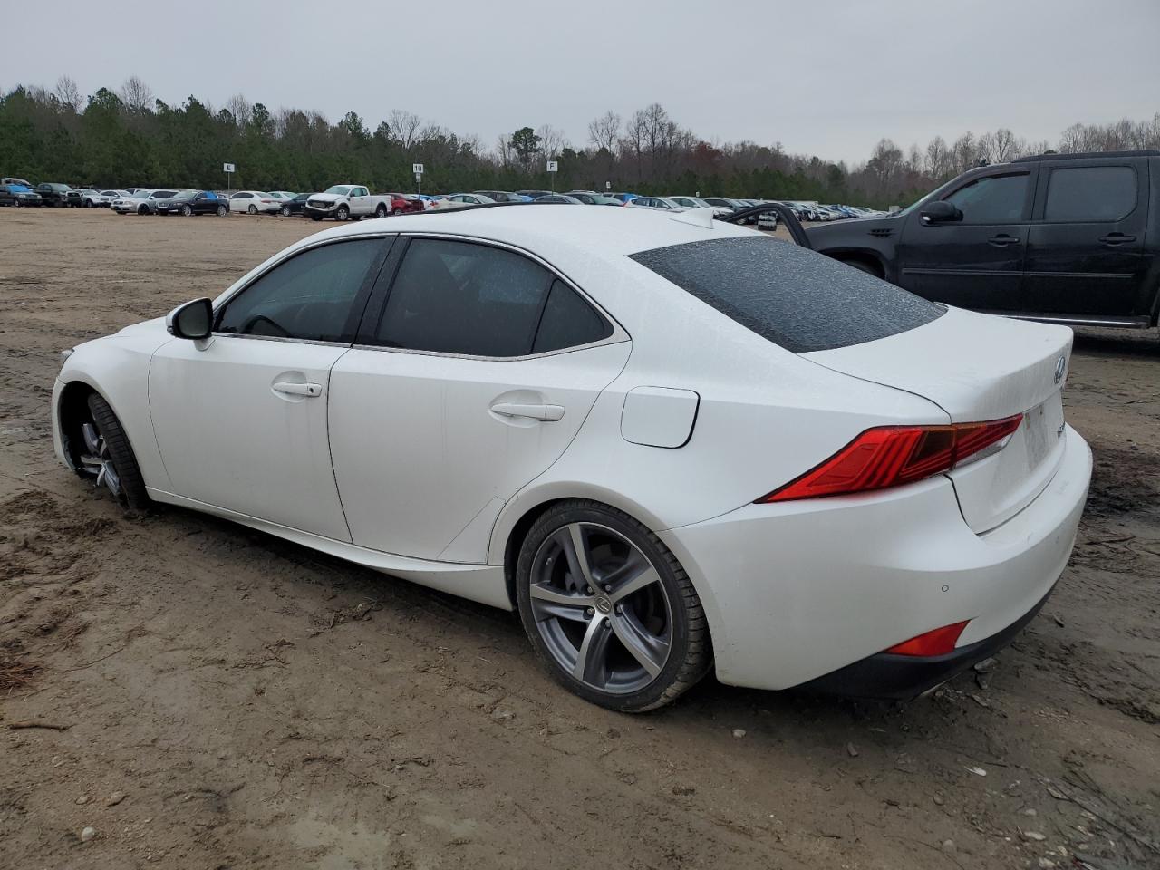 2017 Lexus Is 200t White vin: JTHBA1D26H5057064