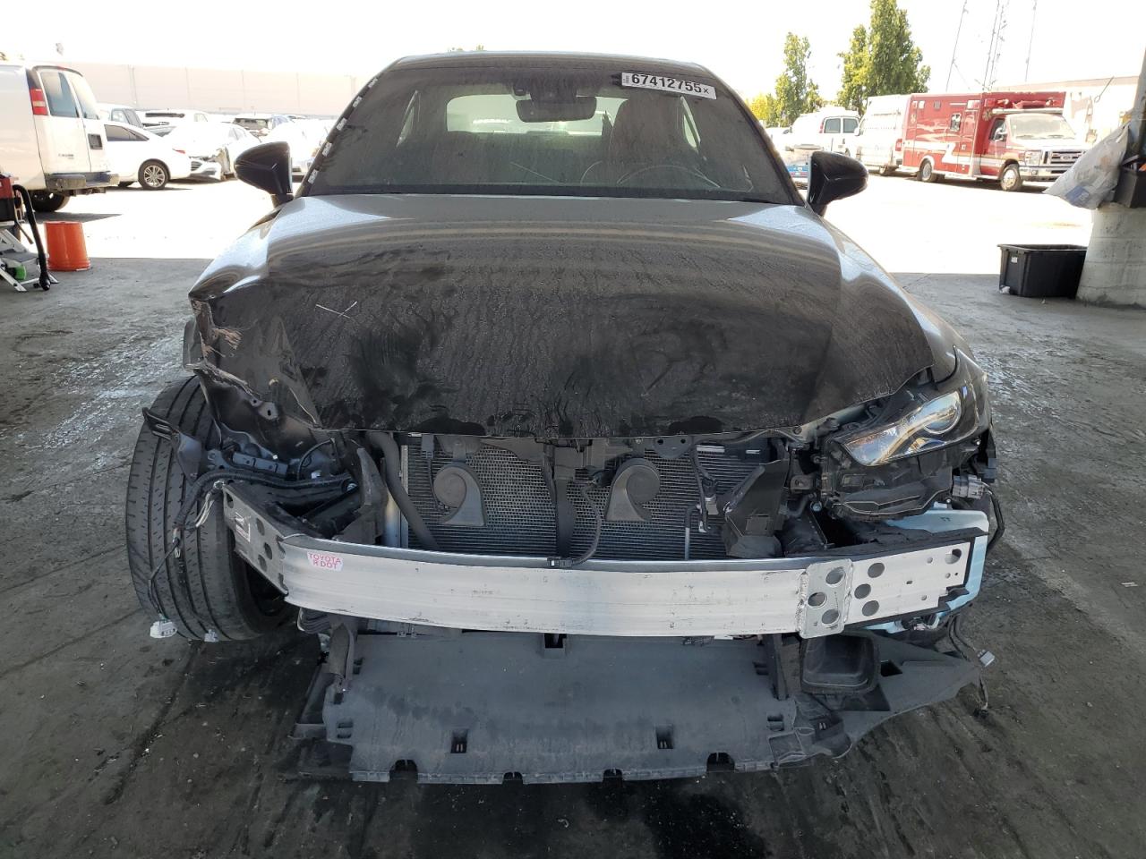 2018 Lexus Is 300 Gray vin: JTHBA1D26J5075828