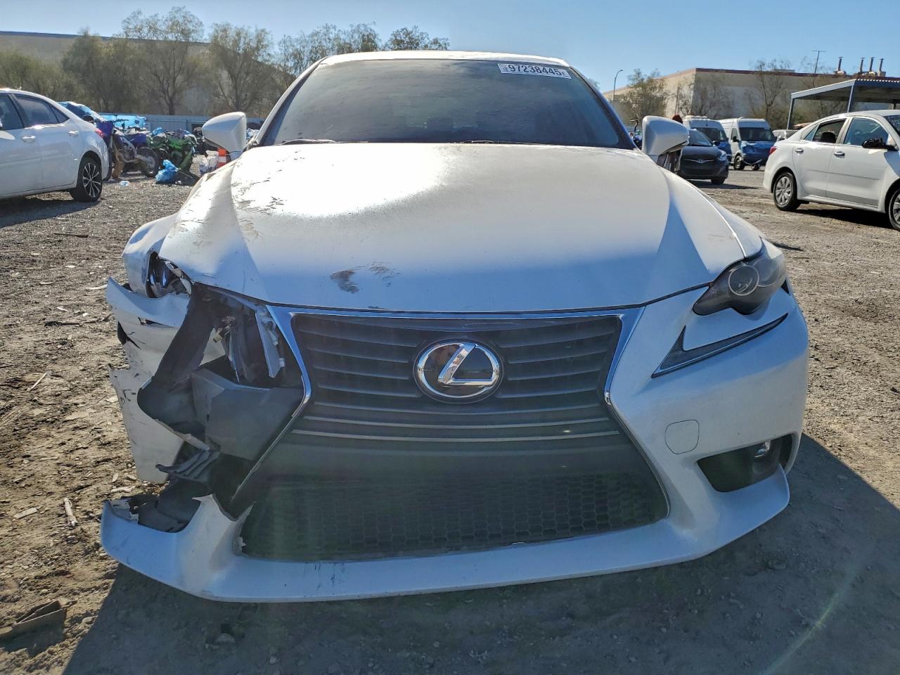 2016 Lexus Is 200t White vin: JTHBA1D27G5018501