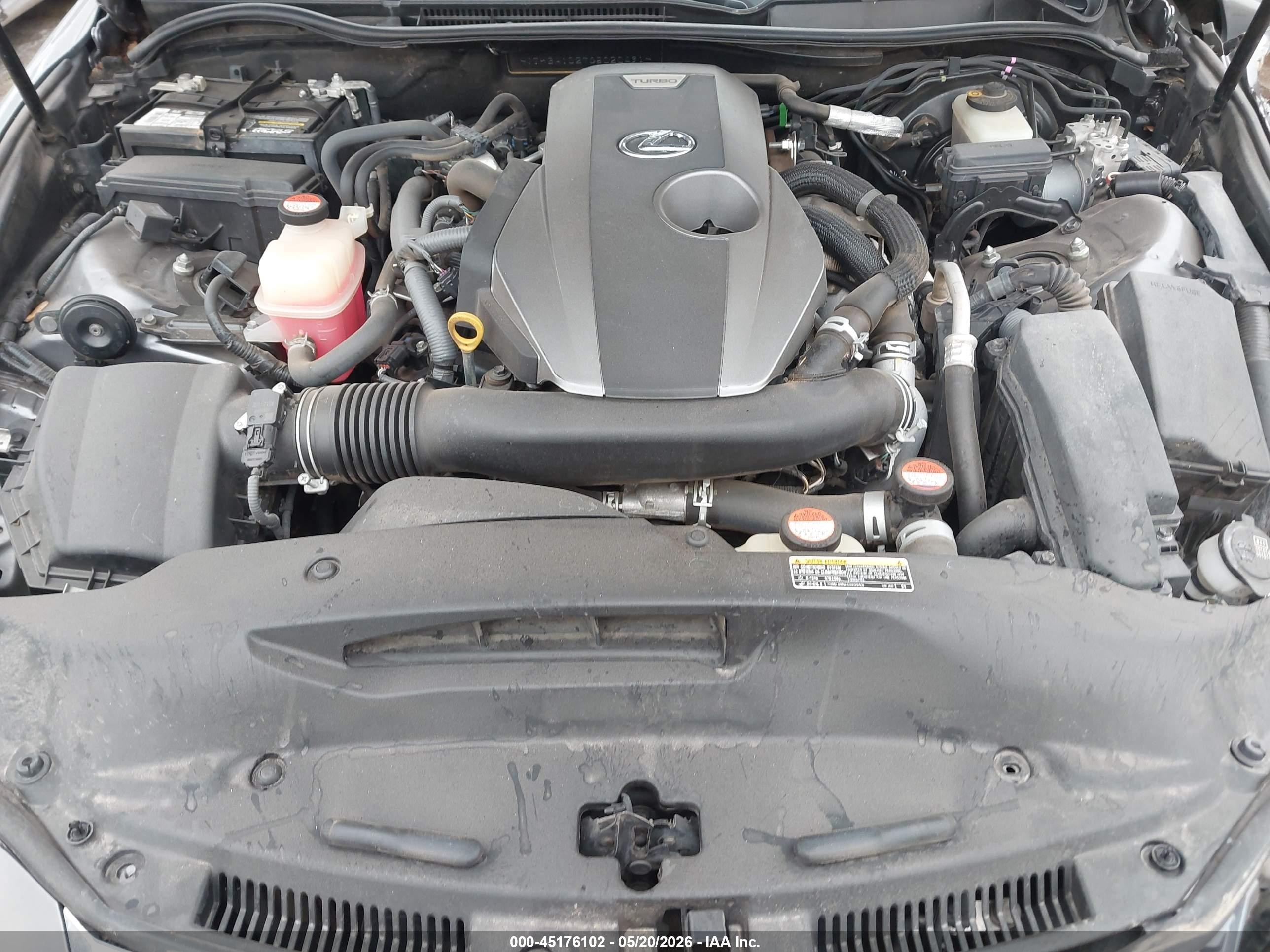 2016 Lexus Is 200t Gray vin: JTHBA1D27G5020491