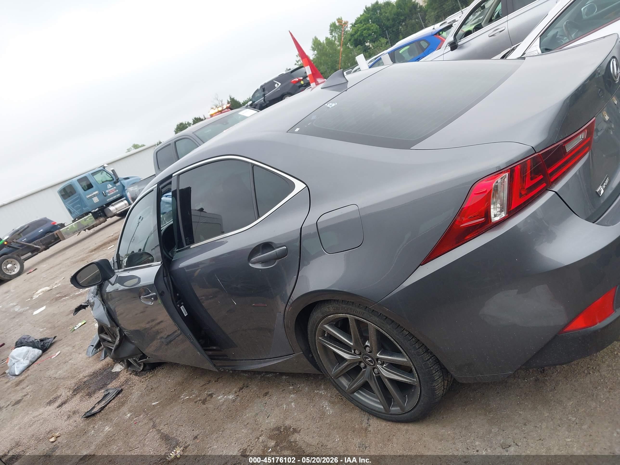 2016 Lexus Is 200t Gray vin: JTHBA1D27G5020491