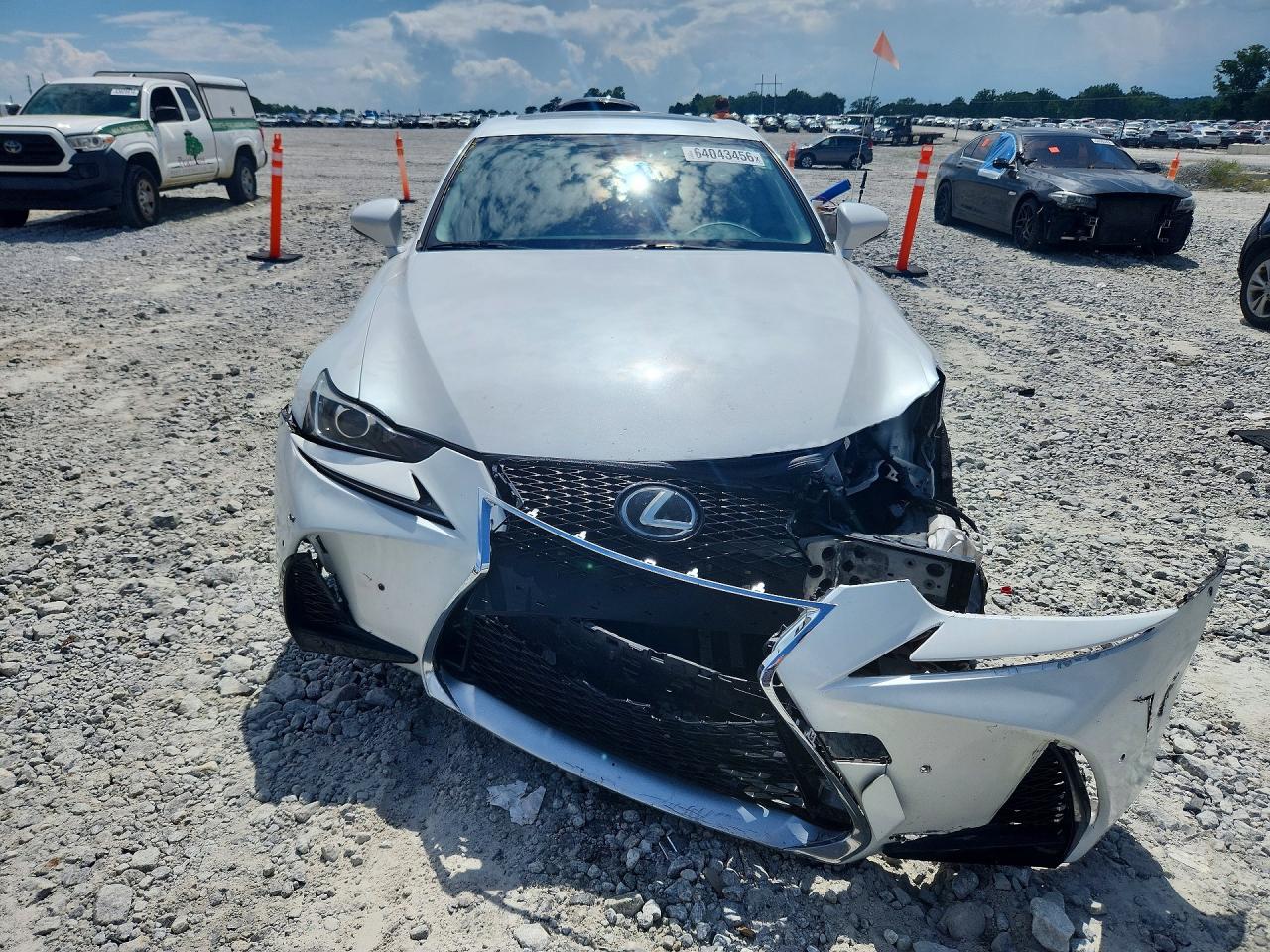 2017 Lexus Is 200t Белый vin: JTHBA1D27H5056697
