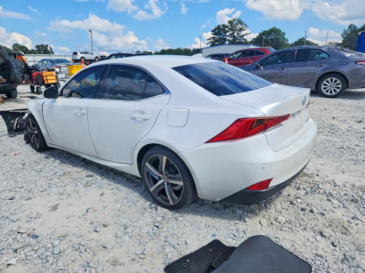 2017 Lexus Is 200t Белый vin: JTHBA1D27H5056697