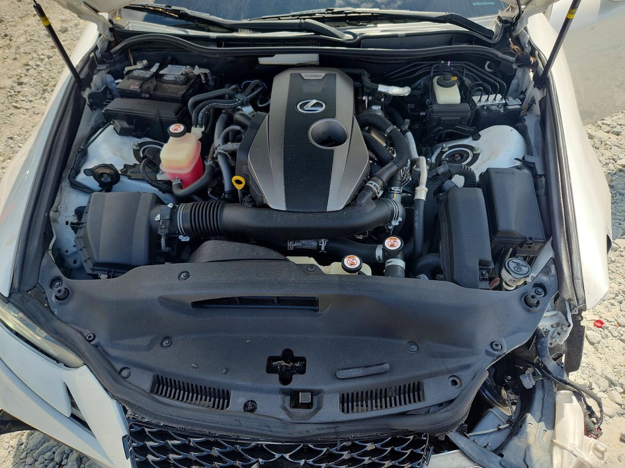 2017 Lexus Is 200t Белый vin: JTHBA1D27H5056697