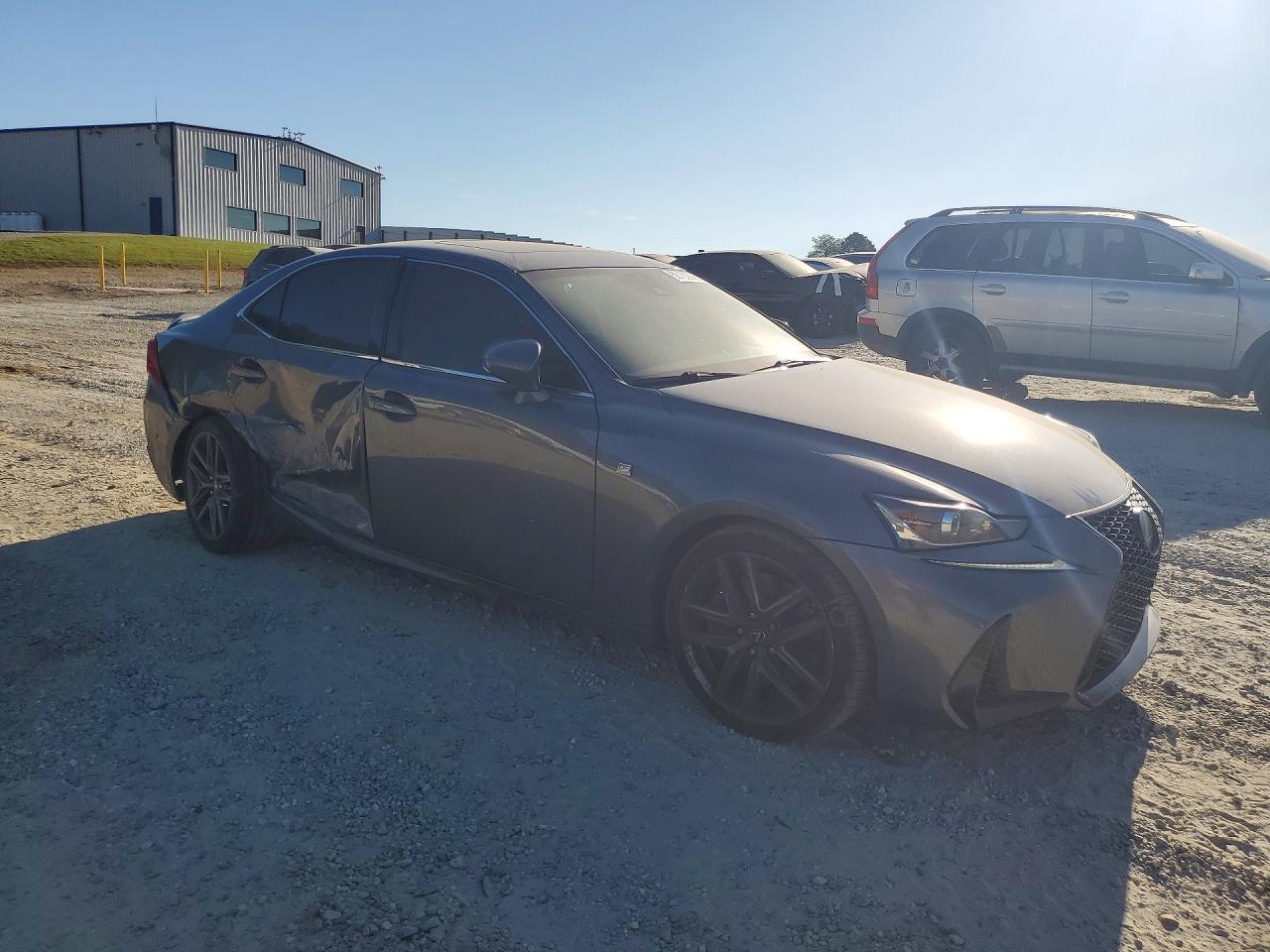 2017 Lexus Is 200t Серый vin: JTHBA1D27H5058188