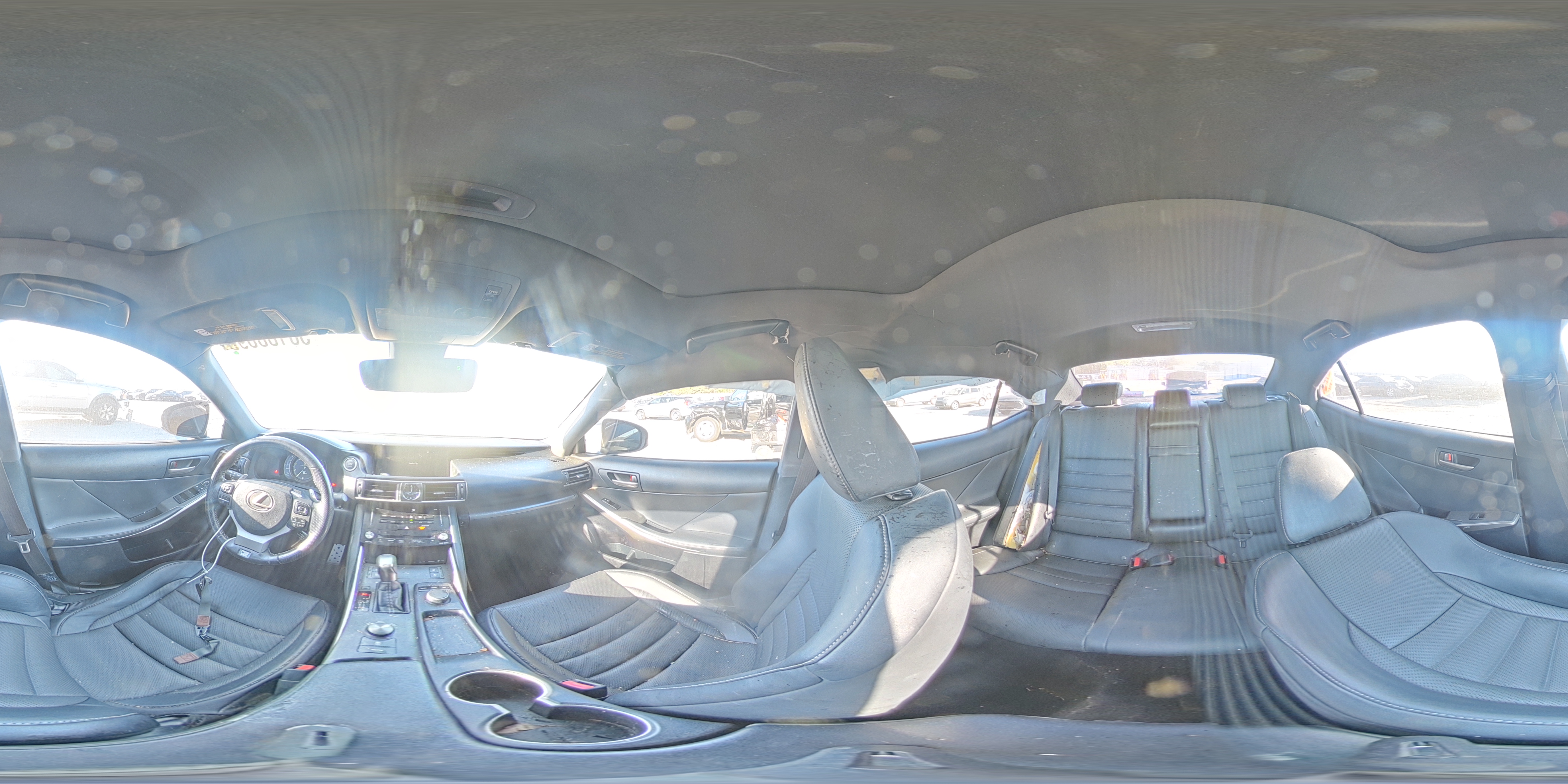 2017 Lexus Is 200t Серый vin: JTHBA1D27H5058188
