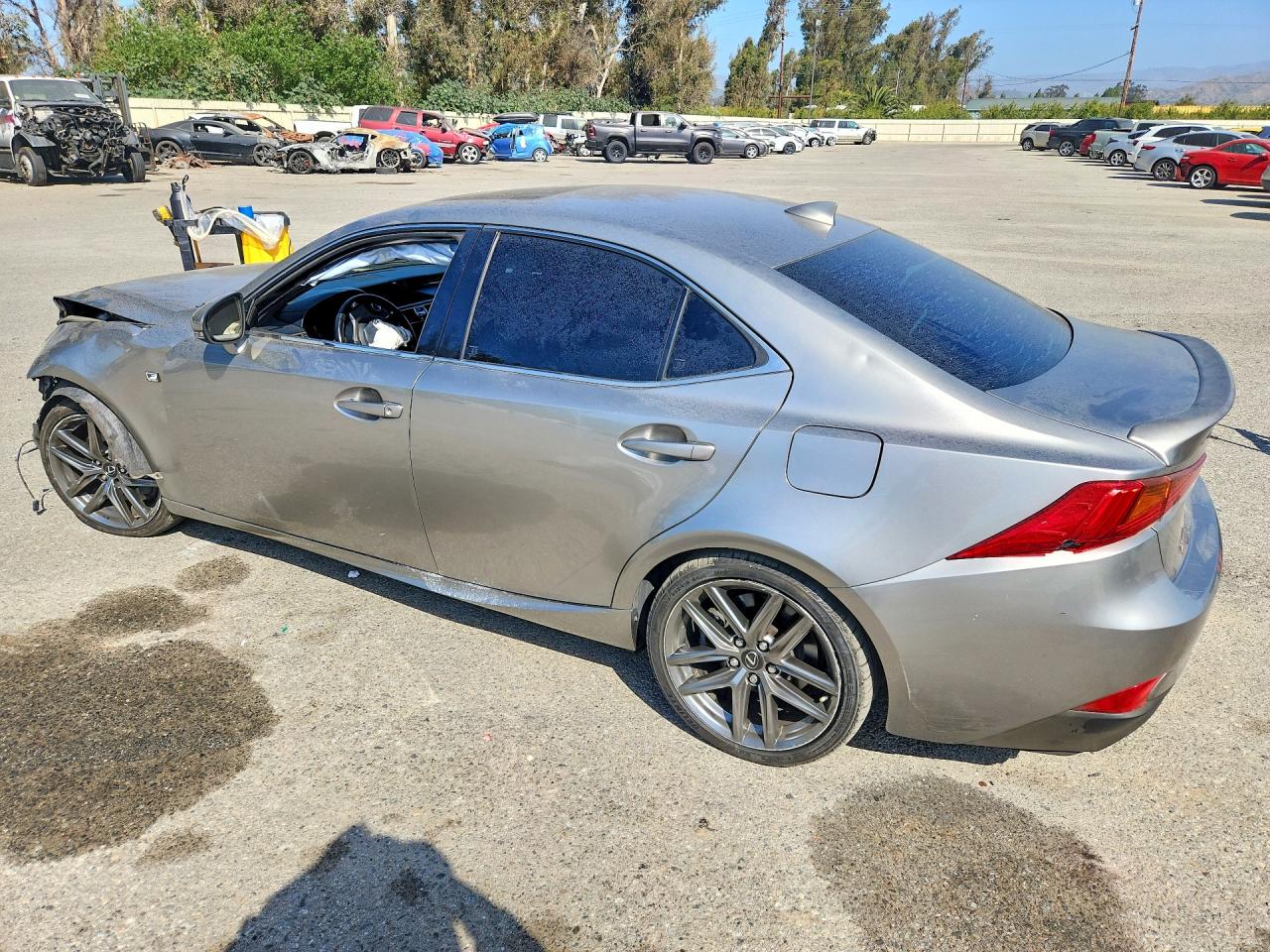 2017 Lexus Is 200t Серый vin: JTHBA1D27H5059342