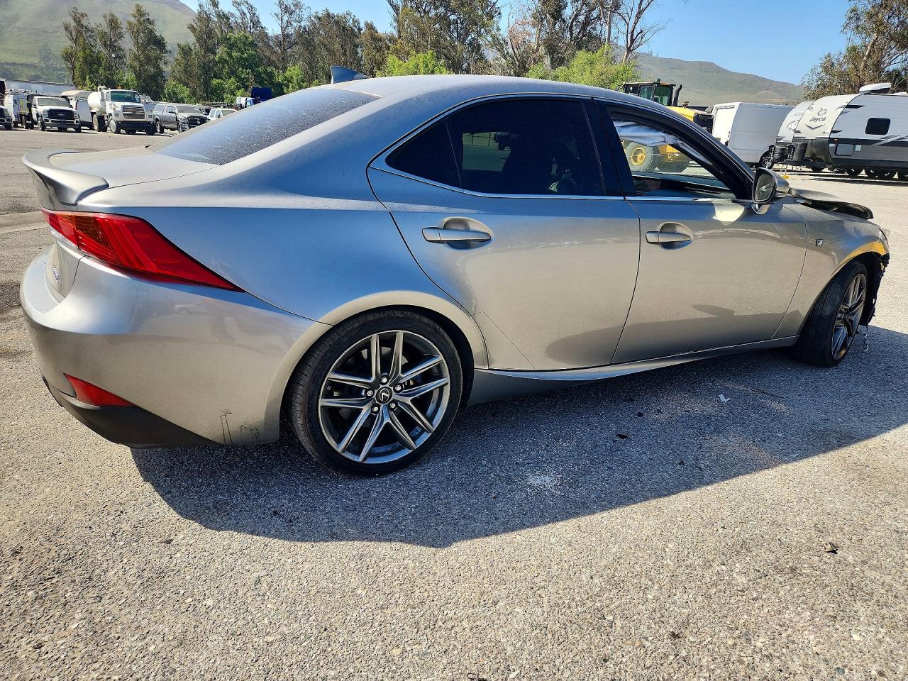 2017 Lexus Is 200t Серый vin: JTHBA1D27H5059342