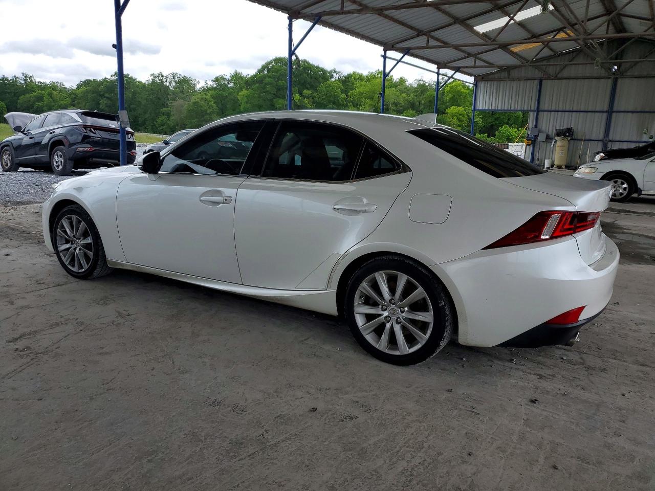 2016 Lexus Is 200t White vin: JTHBA1D28G5004087