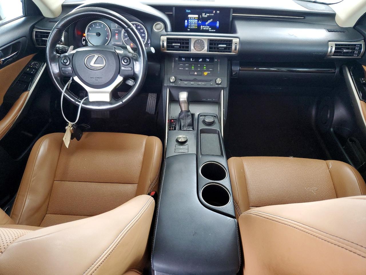 2016 Lexus Is 200t White vin: JTHBA1D28G5004087
