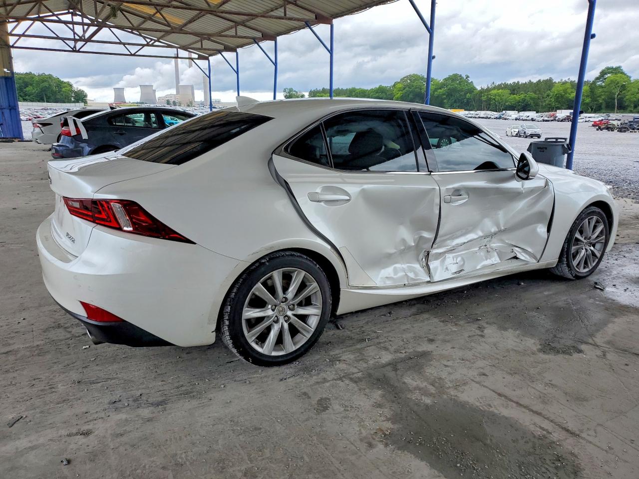 2016 Lexus Is 200t White vin: JTHBA1D28G5004087