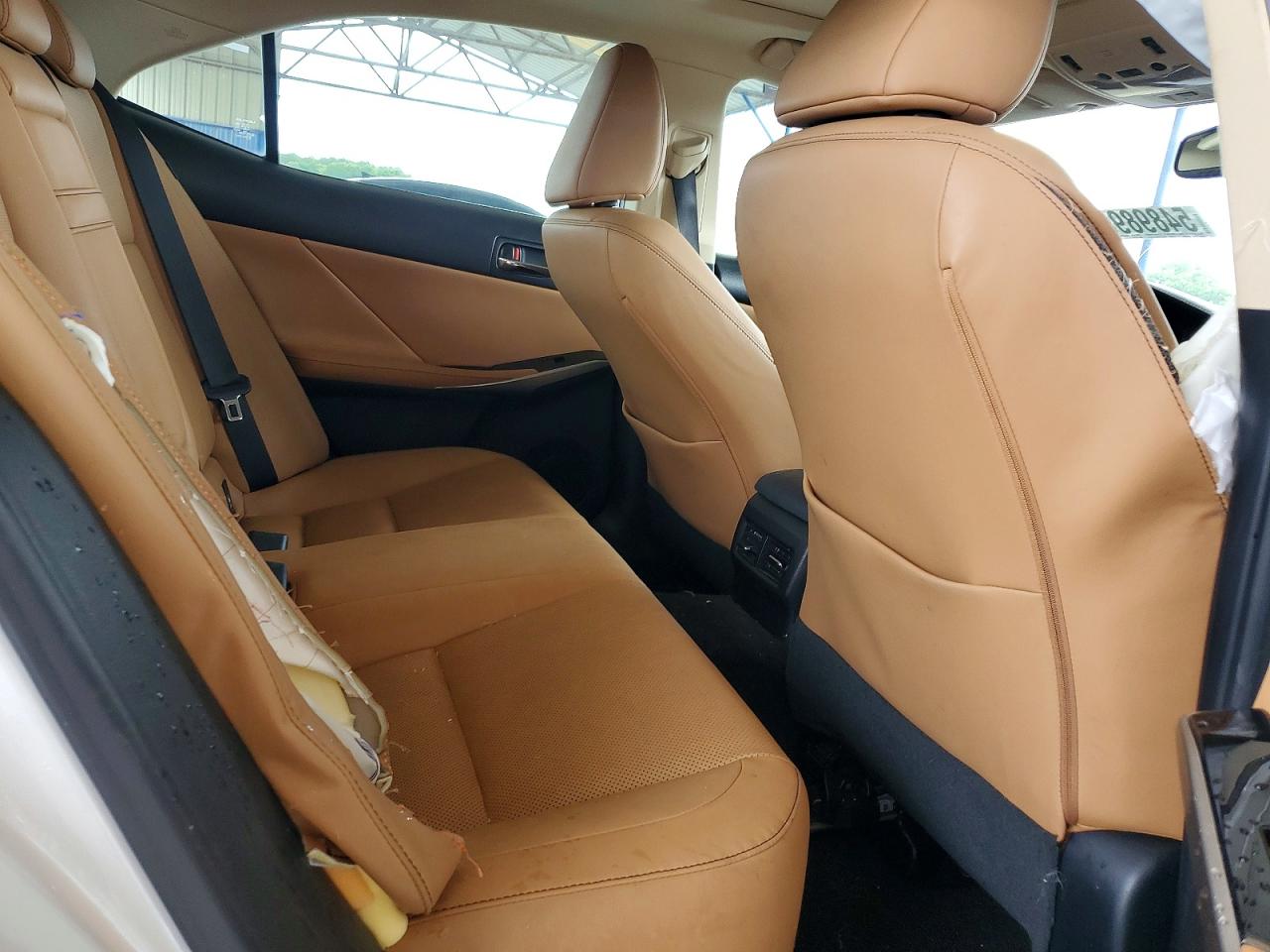 2016 Lexus Is 200t White vin: JTHBA1D28G5004087