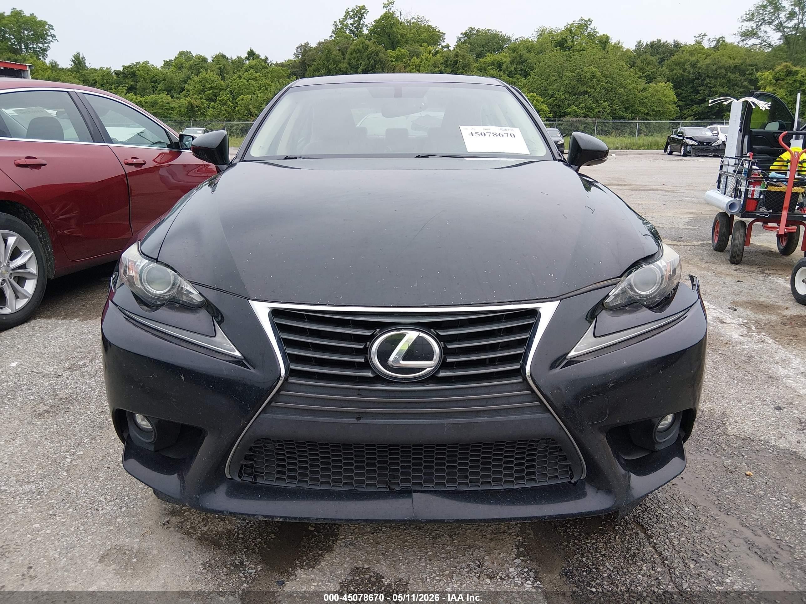2016 Lexus Is 200t   Черный vin: JTHBA1D28G5007541
