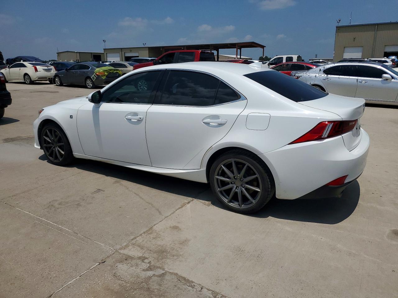 2016 Lexus Is 200t White vin: JTHBA1D28G5031211