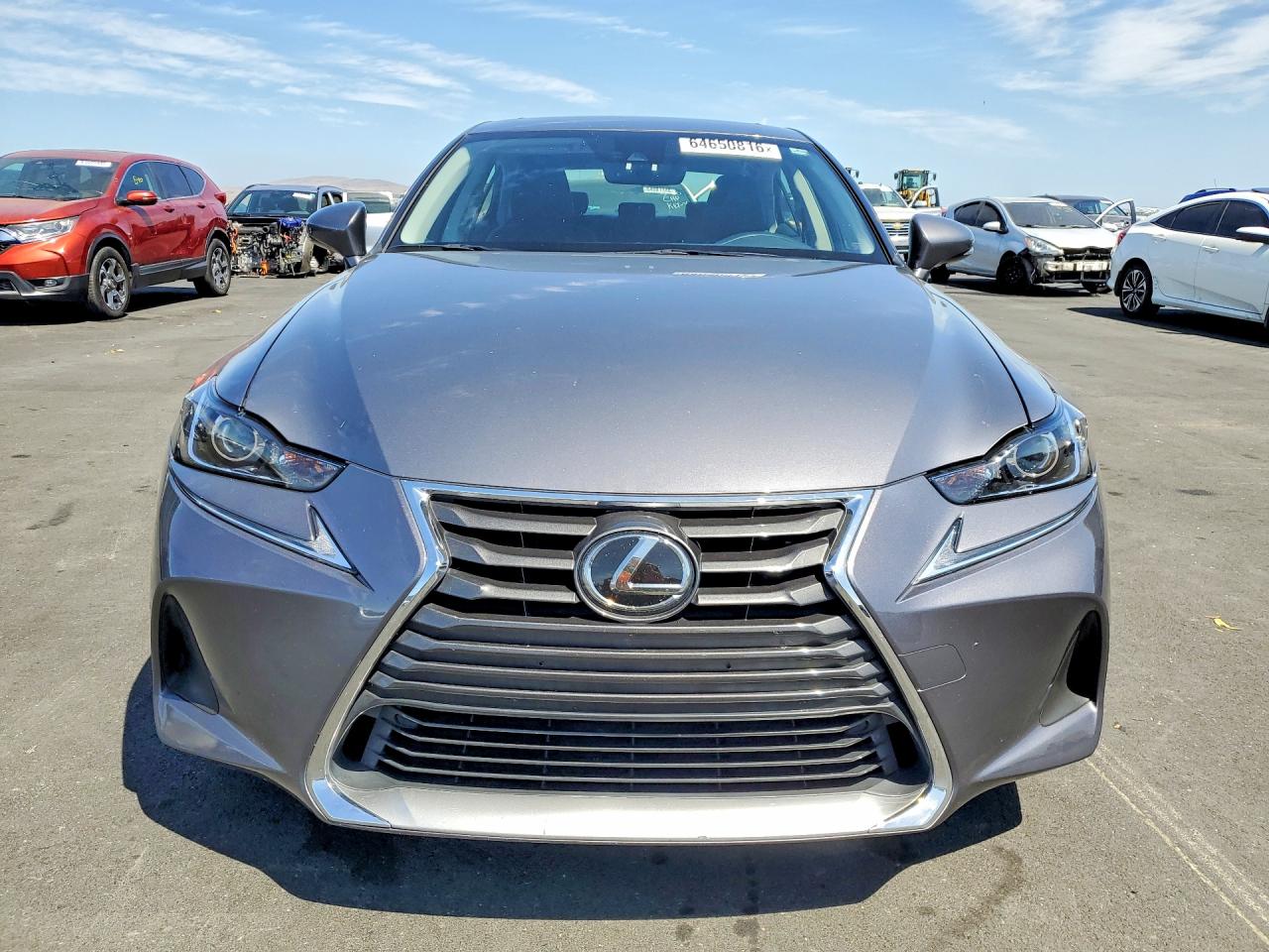 2017 Lexus Is 200t Charcoal vin: JTHBA1D28H5059379
