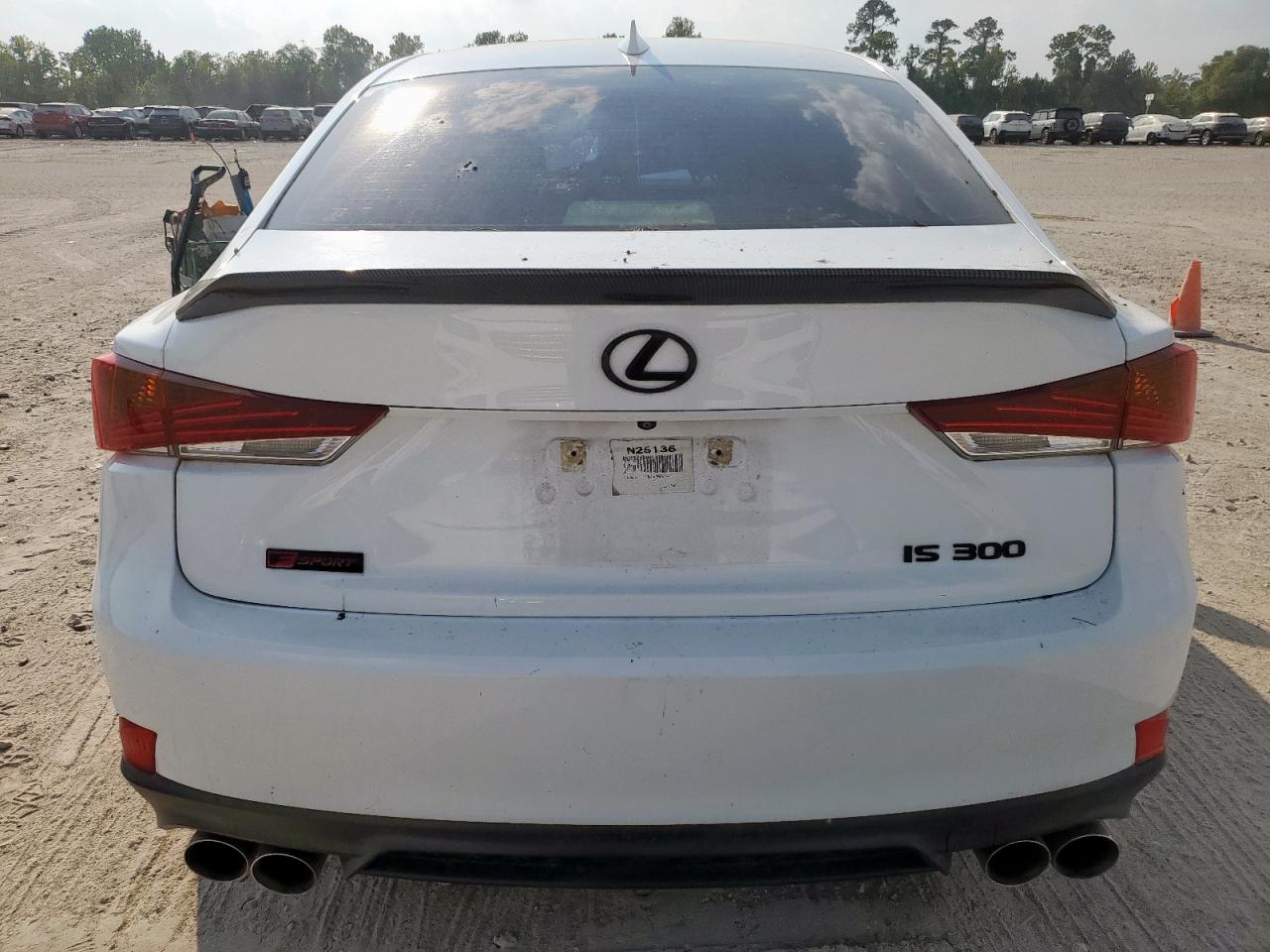 2018 Lexus Is 300 White vin: JTHBA1D28J5065141