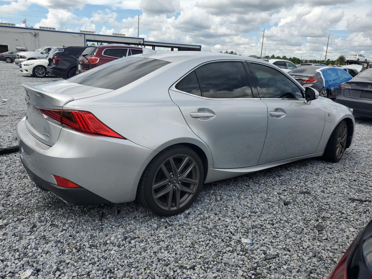 2018 Lexus Is 300 Серебряный vin: JTHBA1D28J5069450